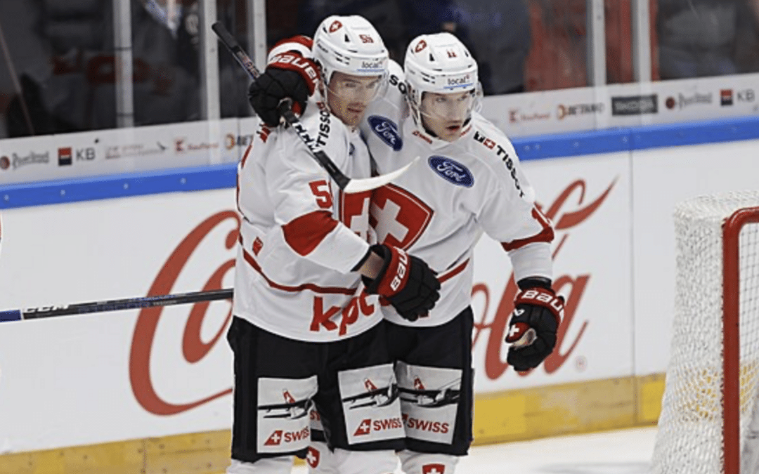 Die Schweizer haben die Tschechen beim Testspiel vor der Eishockey-Weltmeisterschaft in Prag geschlagen