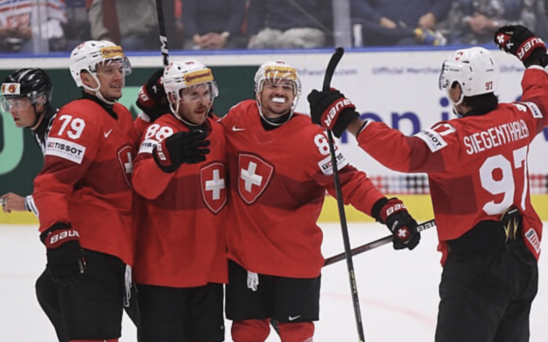 Eishockey-Weltmeisterschaft: Schweiz – Deutschland 3:1. Revanche vollendet, Hischier schoss die Schweiz ins Medaillenspiel.