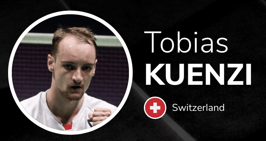Badminton: Topias Kuenzi verlor gegen den Chinesen Li Shi Feng mit 0:2 in Sätzen