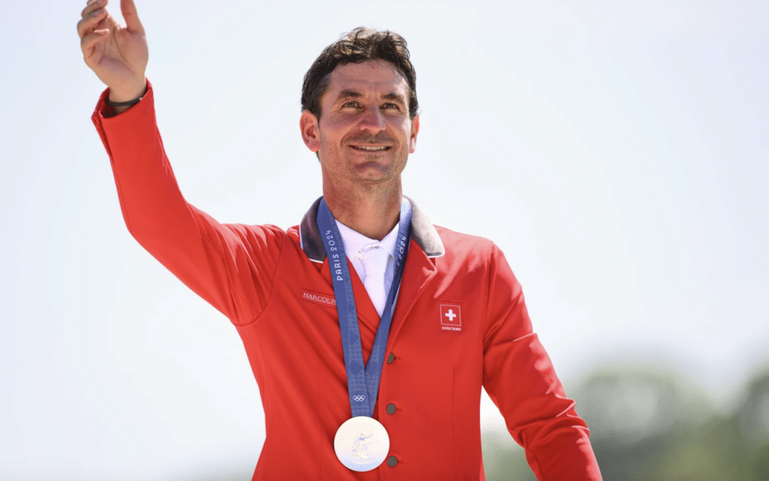 Steve Guerdat hat die Silbermedaille gewonnen!